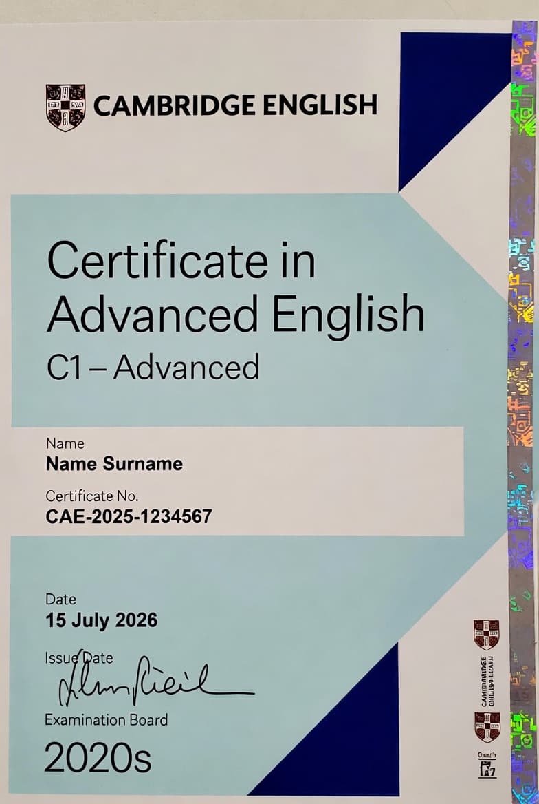 CAE (C1 Advanced)